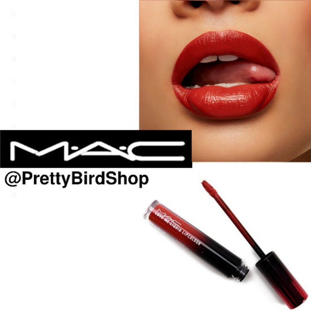 MAC DEIFY ME 481 hydrating Liquid Lipstick NIB Lipcolour Love Me